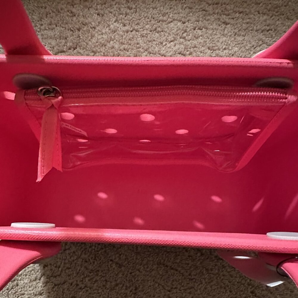 Bitty Bogg Bag Tote Hot Pink AUTHENTIC BRAND NEW NWT - Picture 3 of 3